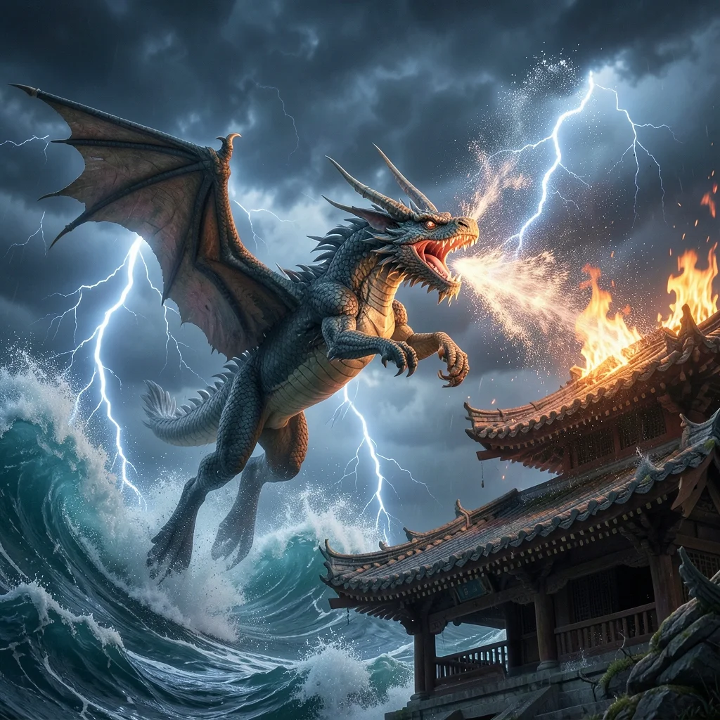 Chīwěn (Cīwěi / Naga Putera Kesembilan)