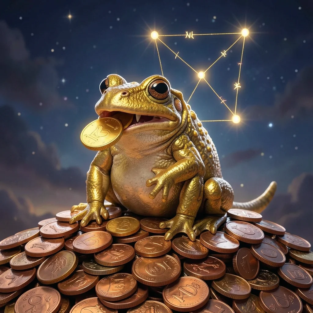 Katak Emas (Tiga Kaki Memuntahkan Kekayaan)