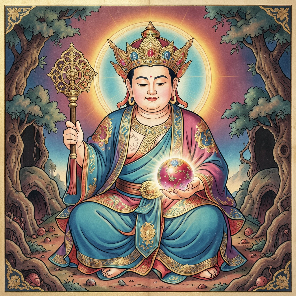 क्षितिगर्भ बोधिसत्व (Ksitigarbha)