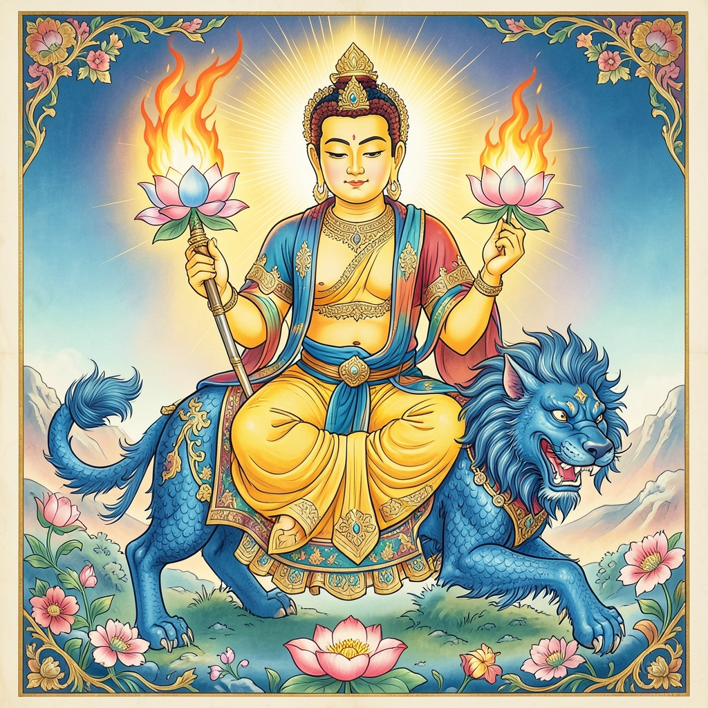 मंजुश्री बोधिसत्व (Manjushri)