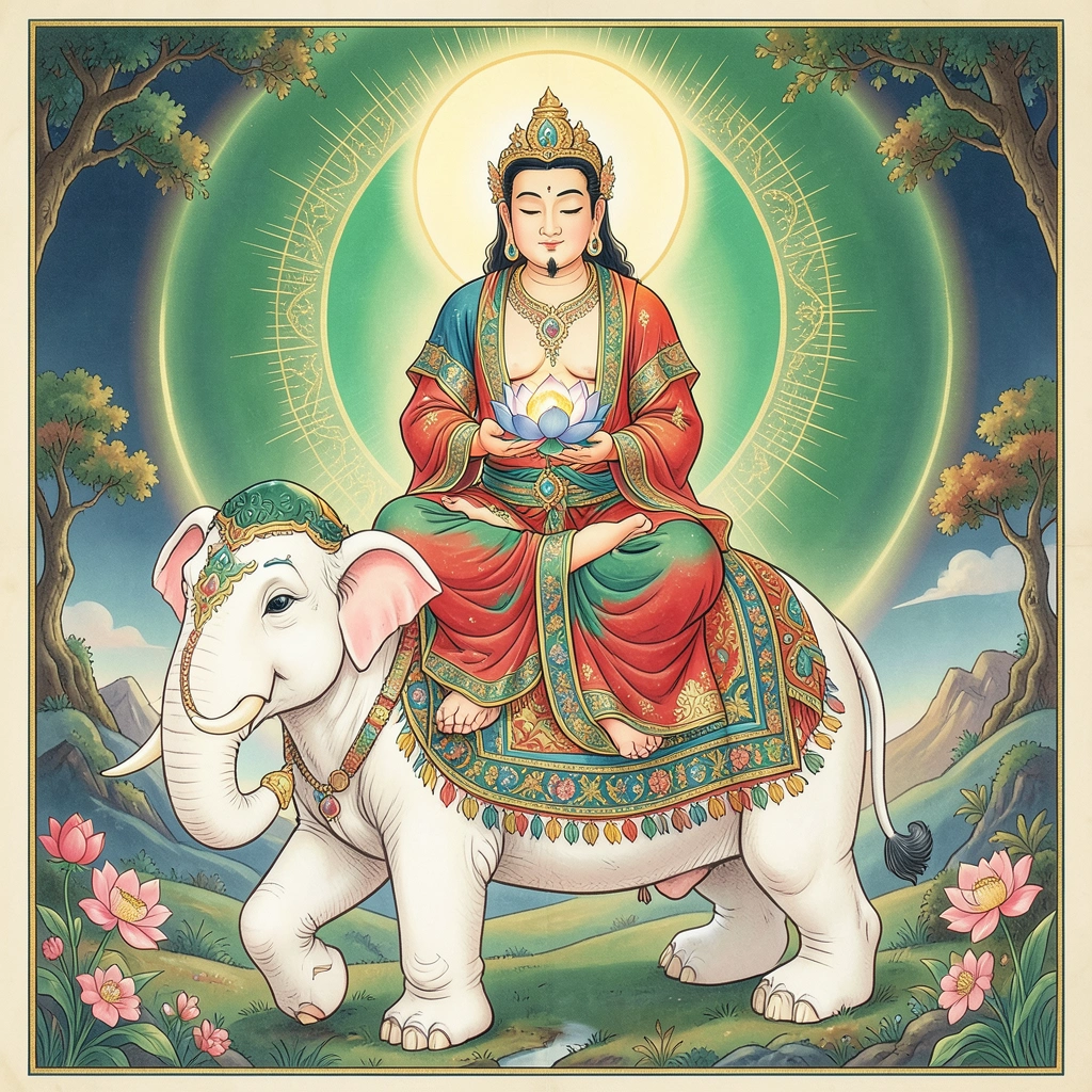 Bodhisattva Samantabhadra (Samantabhadra)
