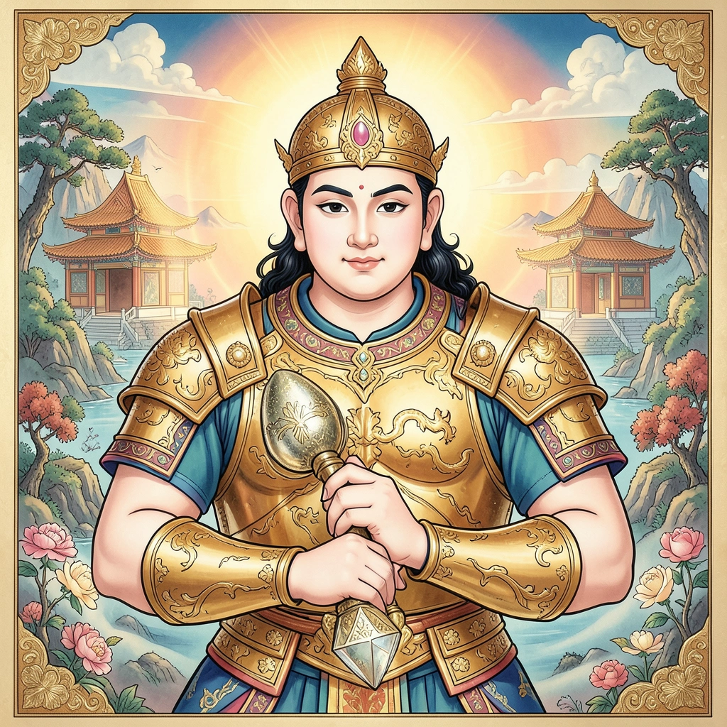 بوديساتفا سكاندا (Skanda Bodhisattva)