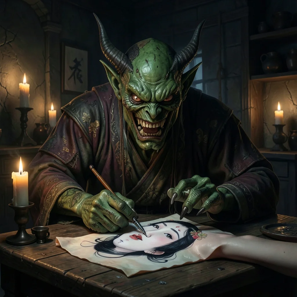 Gemalte Haut (Painted Skin)
