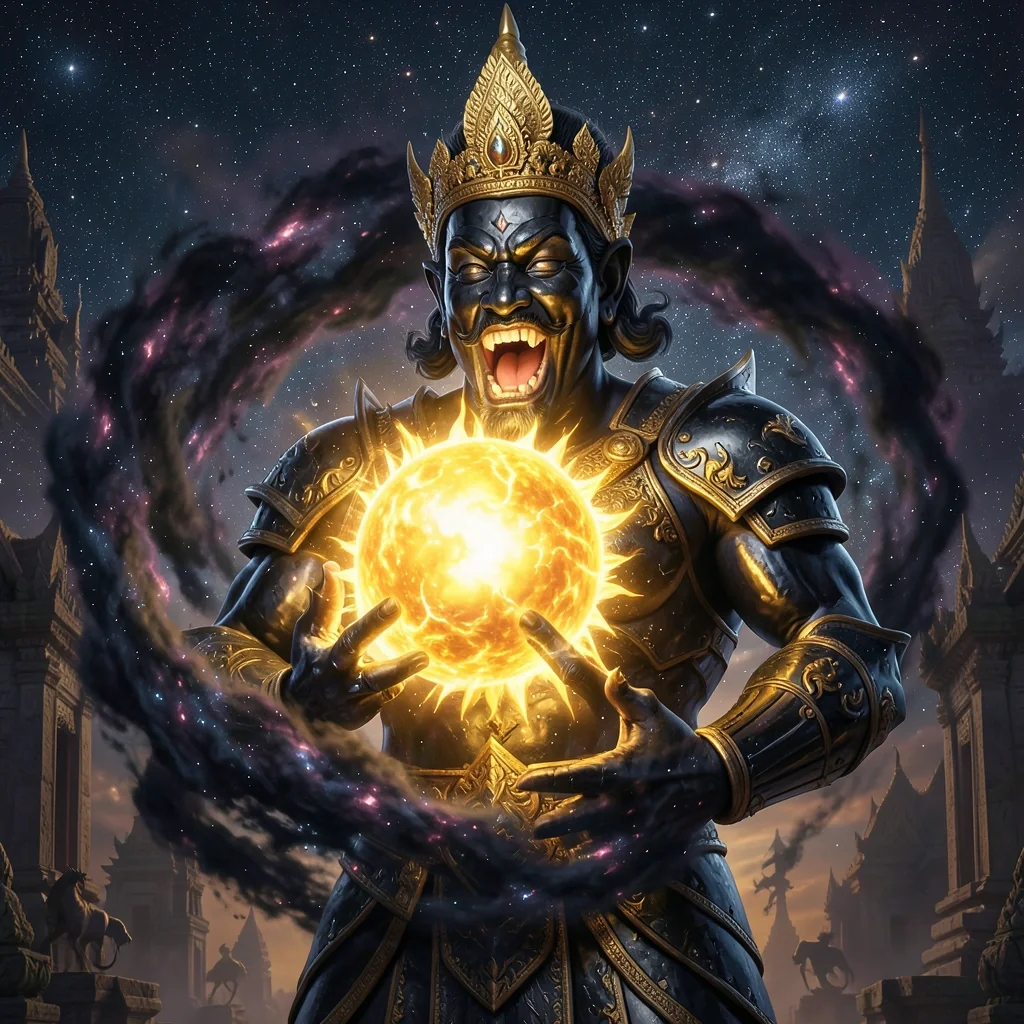 Lahu-Asura-Himmelsgottheit (Phra Rahu / Rahu)