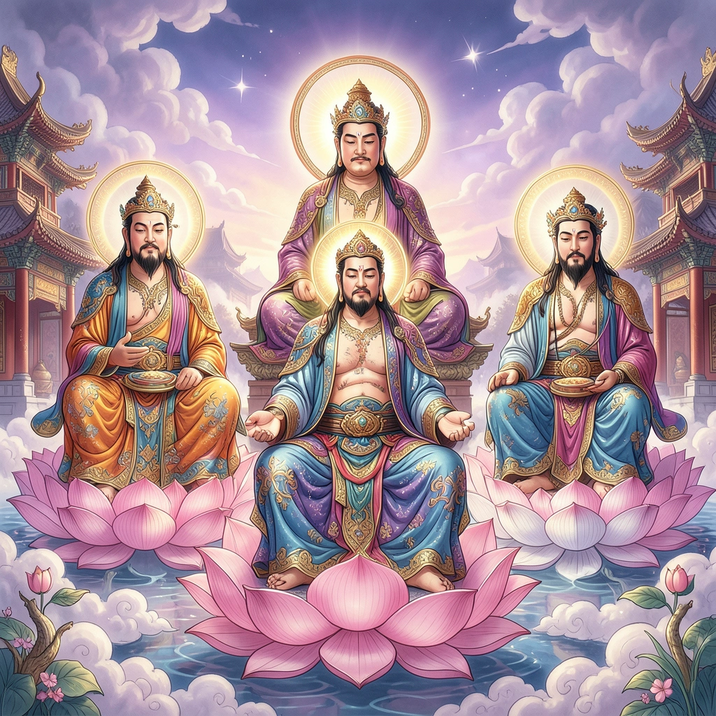 तीन पवित्र ताओ पूर्वज (Three Pure Ones)