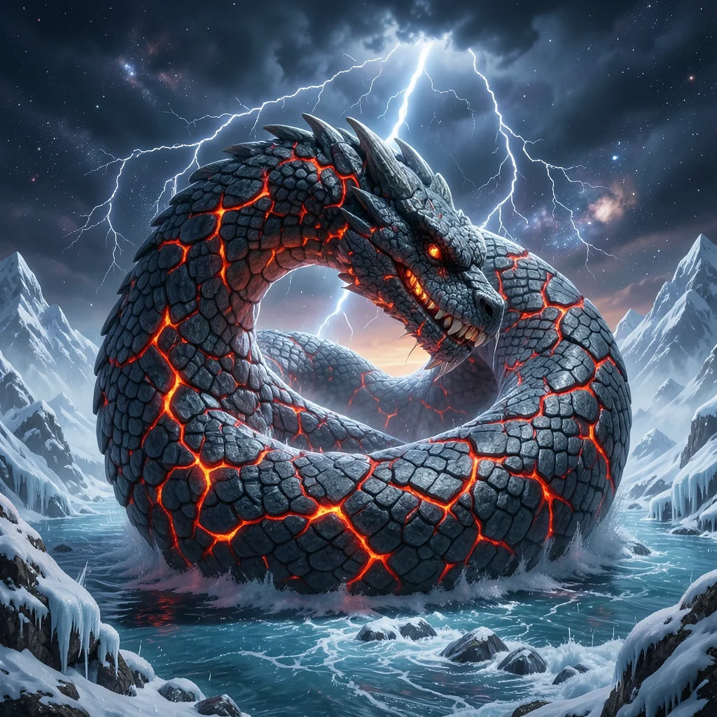 Vritra, der Dürre-Drachengott