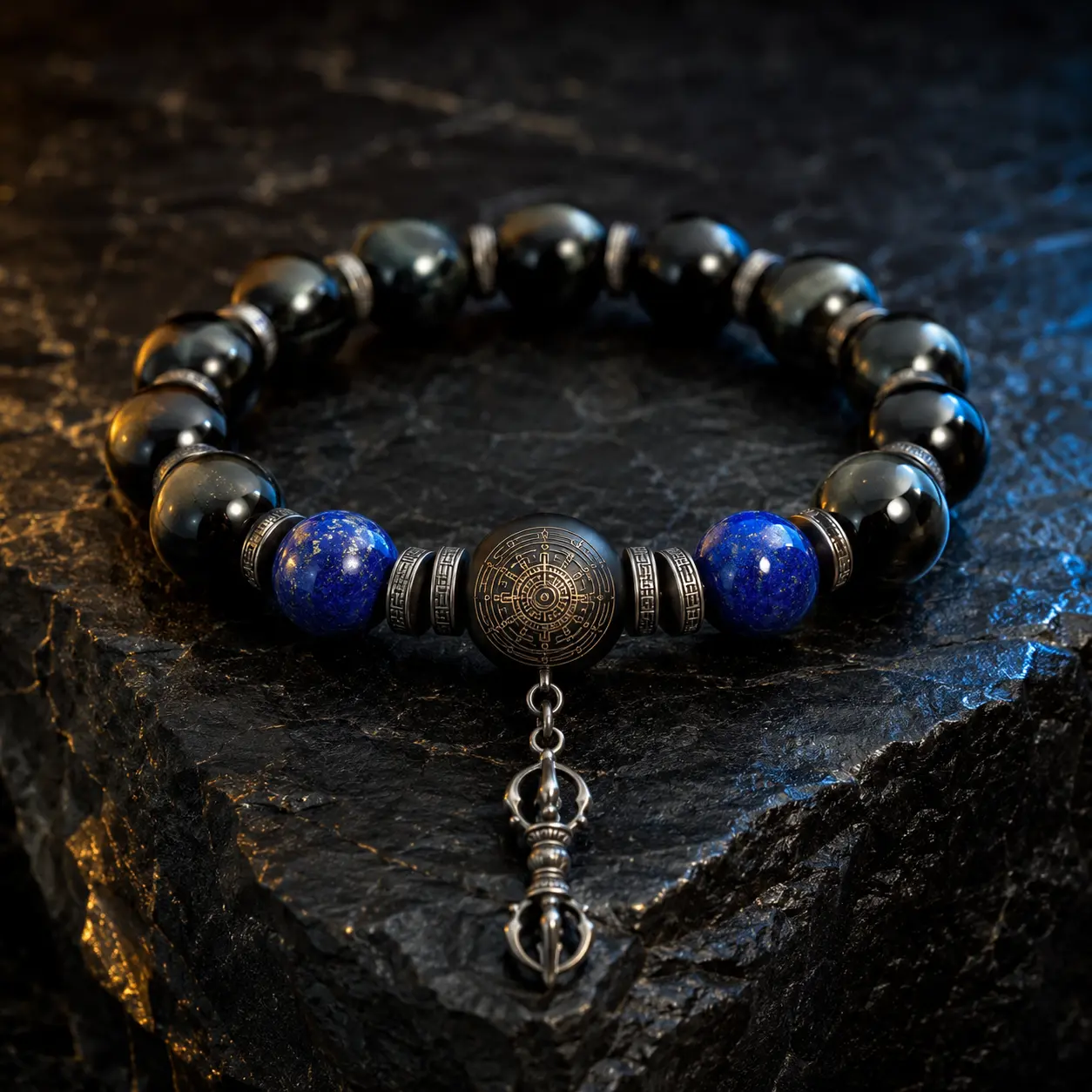 YuanYu Destiny Beads Smart NFC Gemstone Bracelet