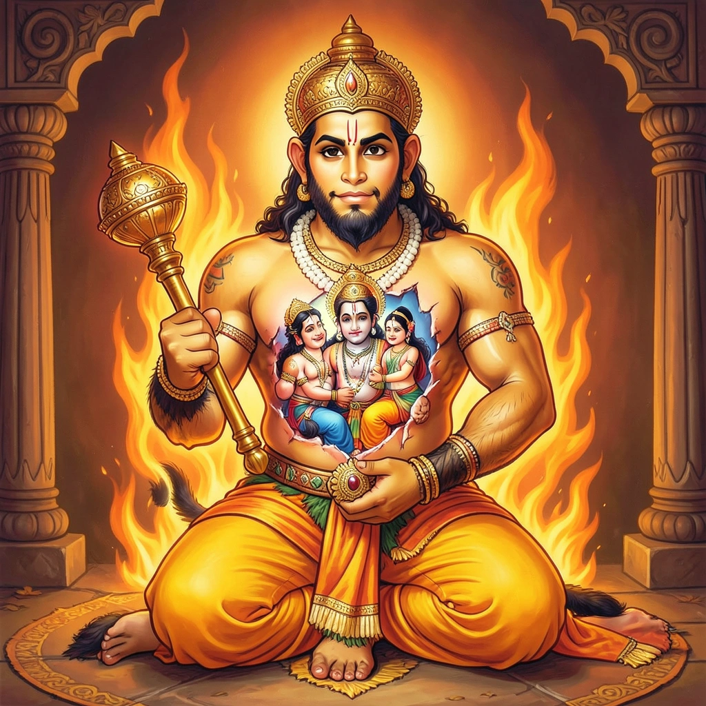 दिव्य वानर हनुमान (Lord Hanuman)