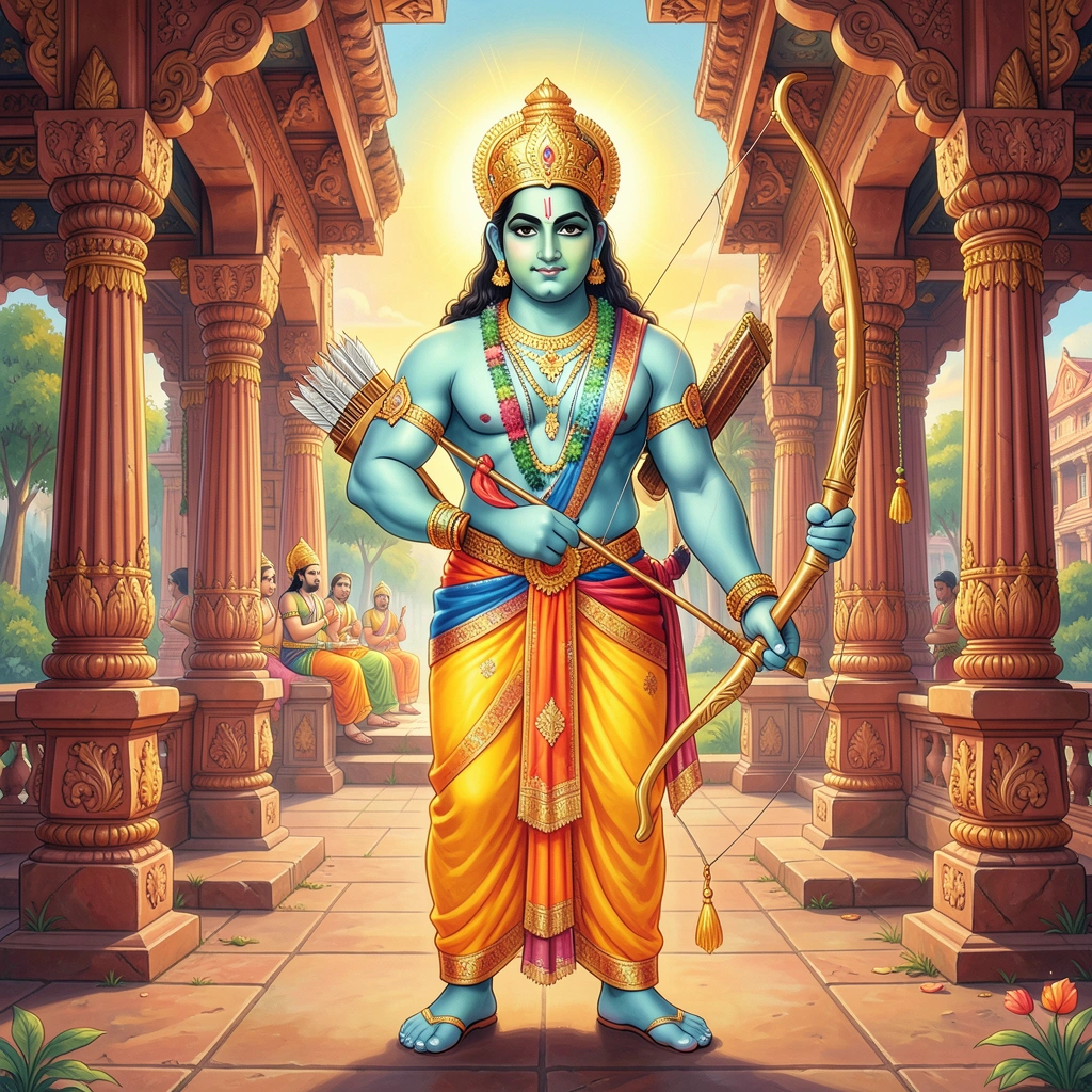 Heiliger König Rama (Lord Rama)
