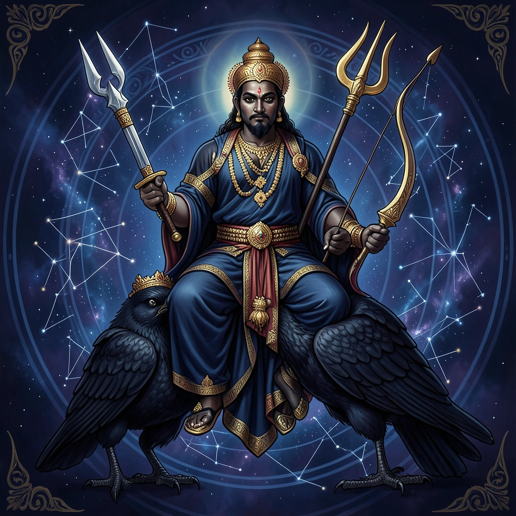 Saturn-Gott Shani (Lord Shani)